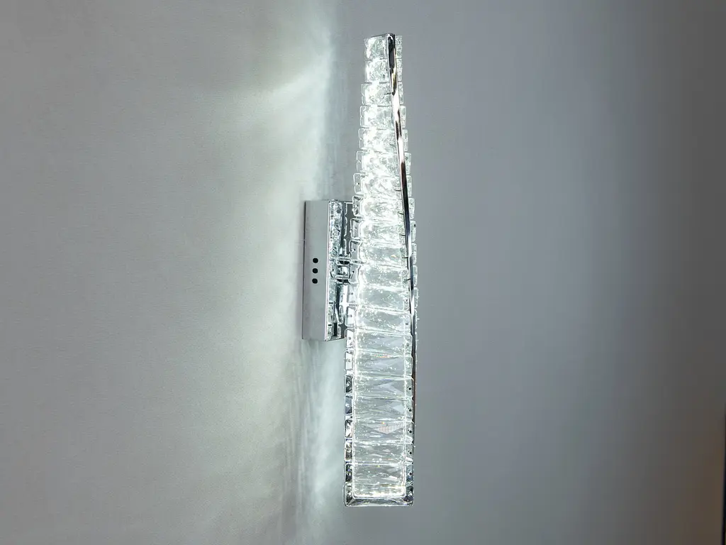 Светильник настенный LED Diasha 531/1B-500CH 15W хром для коридора гостиной спальни 825 лм IP20 - фото 3