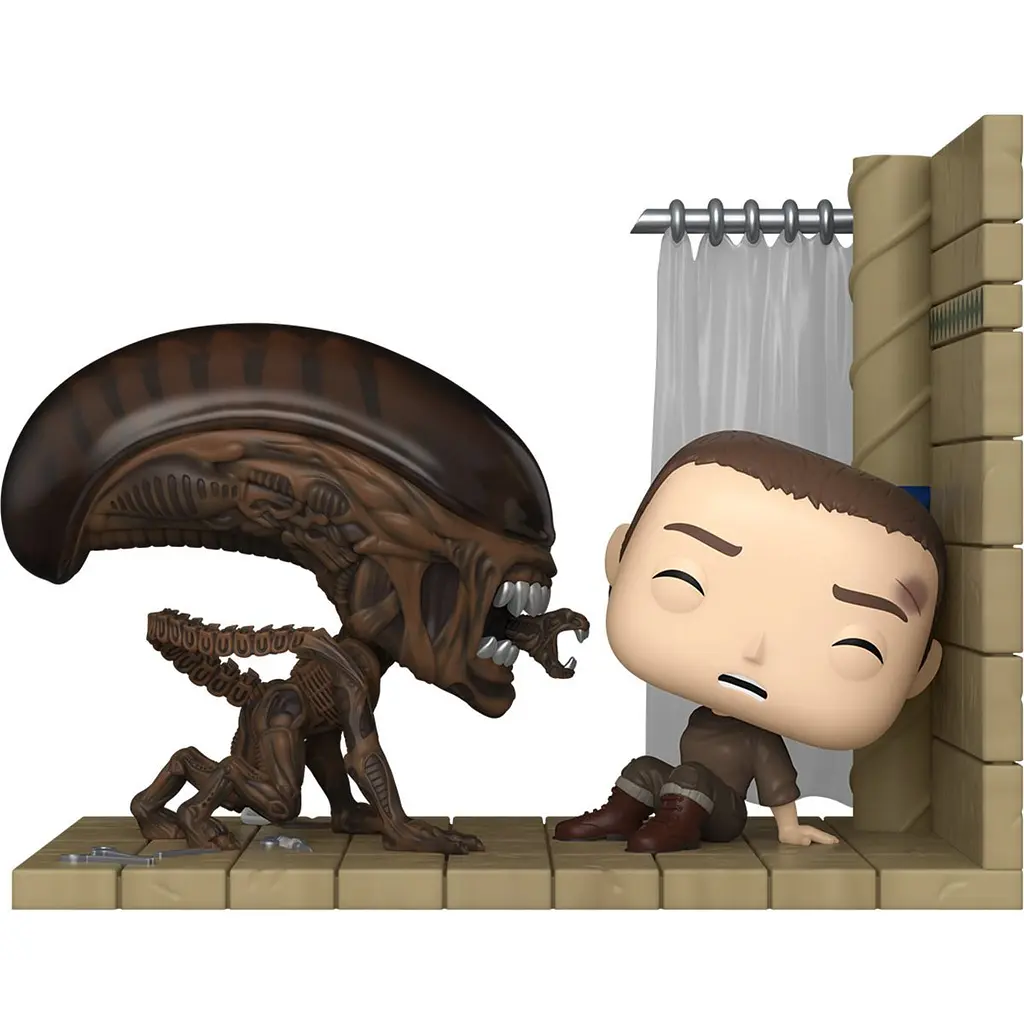 Фігурка Funko Pop Фанко Поп Чужий Ripley & The Runner Alien Ріплі та Бігун 25 см FP RTR A 1767 - фото 2