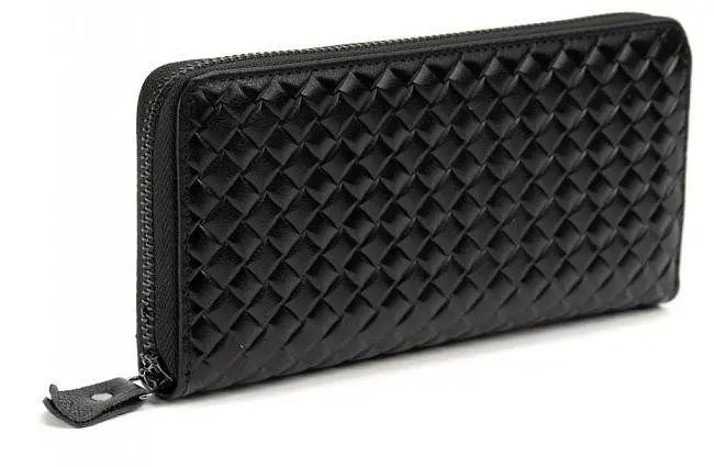 Мужской клатч кожаный , черный TIDING BAG sum0028928 - фото 2