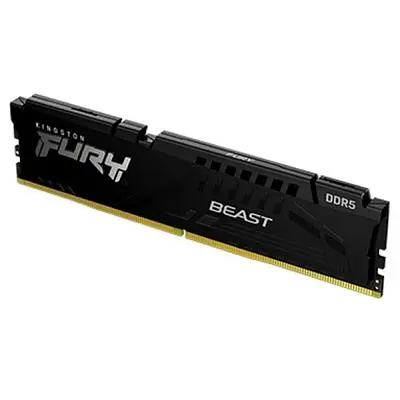 Модуль памяти для компьютера DDR5 32GB (2x16GB) 5600 MHz Beast Black Kingston Fury (ex.HyperX) (KF556C40BBK2-32) - фото 10