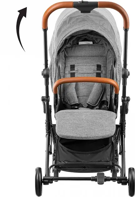 Дитяча коляска Miqilong 2Way, Сіра (YOT-2WAY-GREY) - фото 5