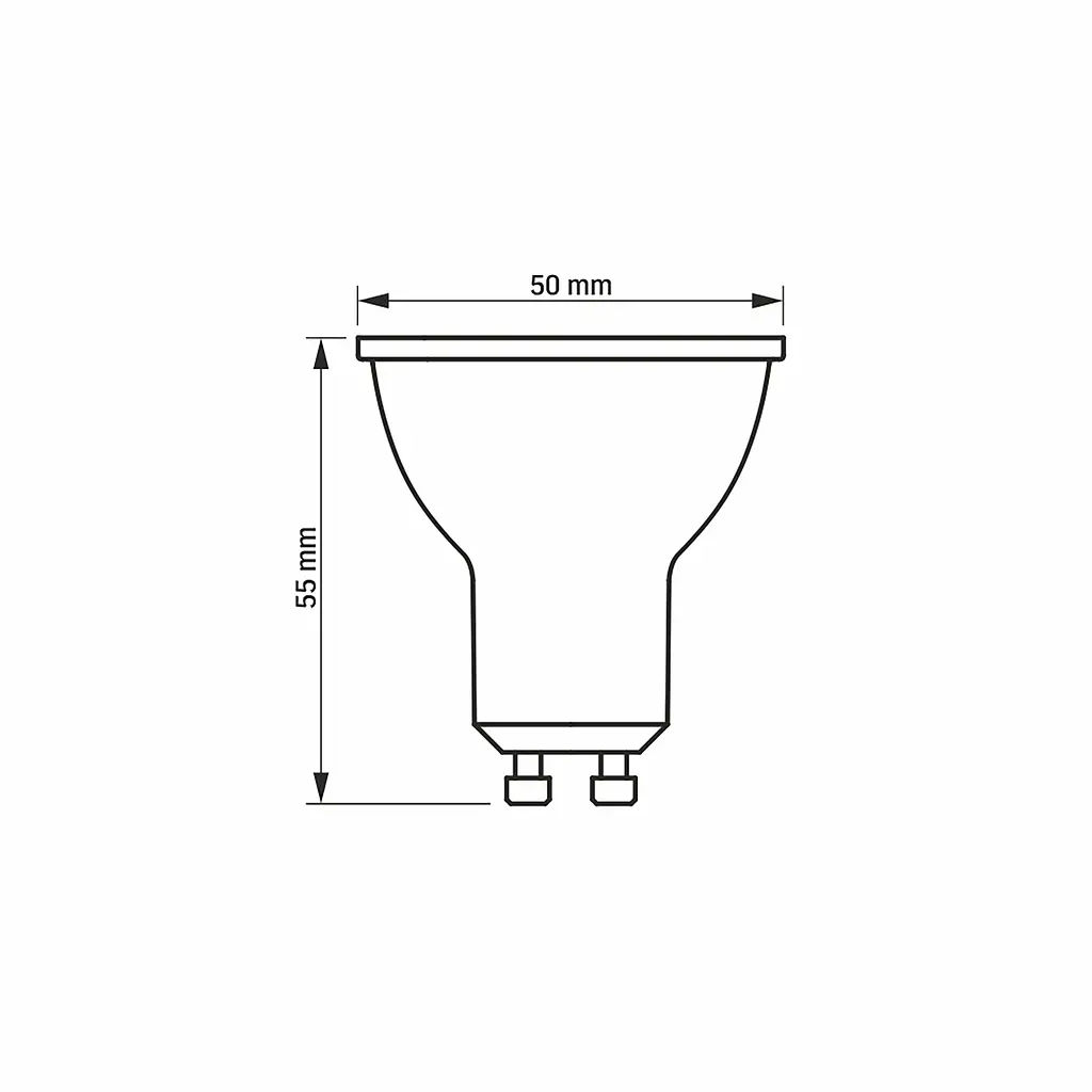 LED-лампа Videx MR16e 8W GU10 4100K (26411-000) - фото 3