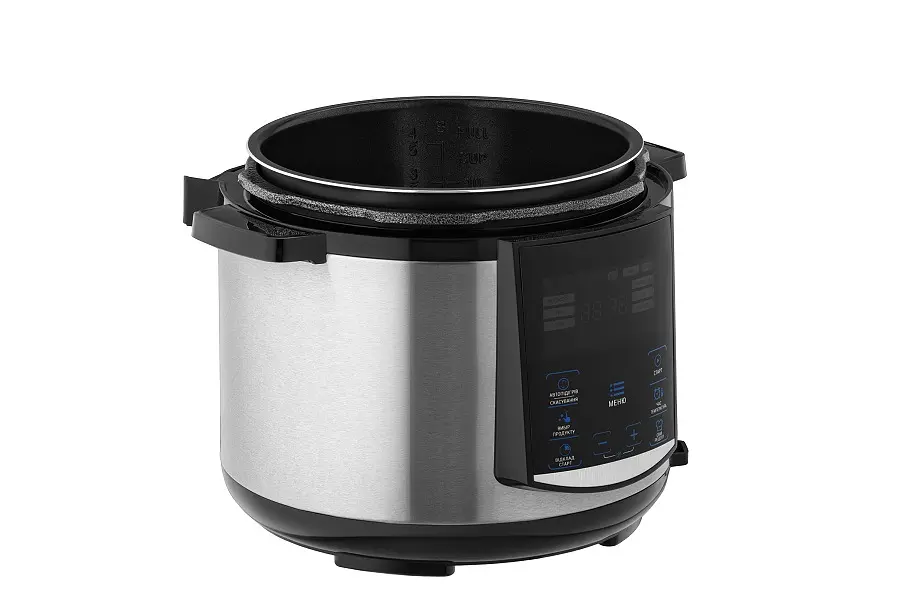 Мультиварка-скороварка Ardesto MPC-P225 Silver 900W 5л 22 программы управления сенсорный дисплей регулировка температуры - фото 3