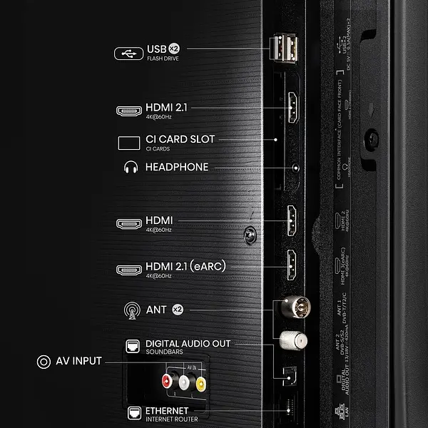 LED-телевізор Hisense 55A6Q - фото 5