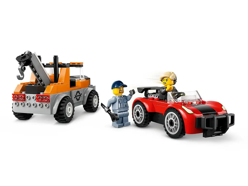 Конструктор LEGO City Евакуатор і ремонт спортивних авто 101 деталь (60435) - фото 2