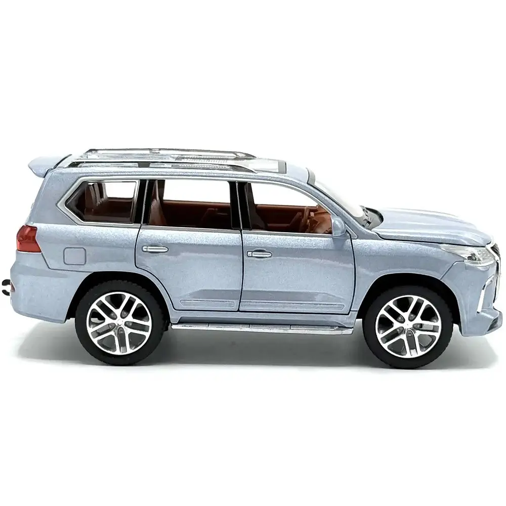 Колекційна металева модель автомобіля АвтоЕксперт Lexus LX570 Super Sport з інерцією, світлом та звуком 1:24 - фото 5
