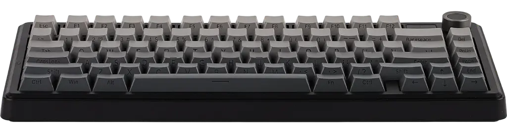 Клавиатура беспроводная Aula F75 Max RGB Side Printed Gradient Black - фото 2