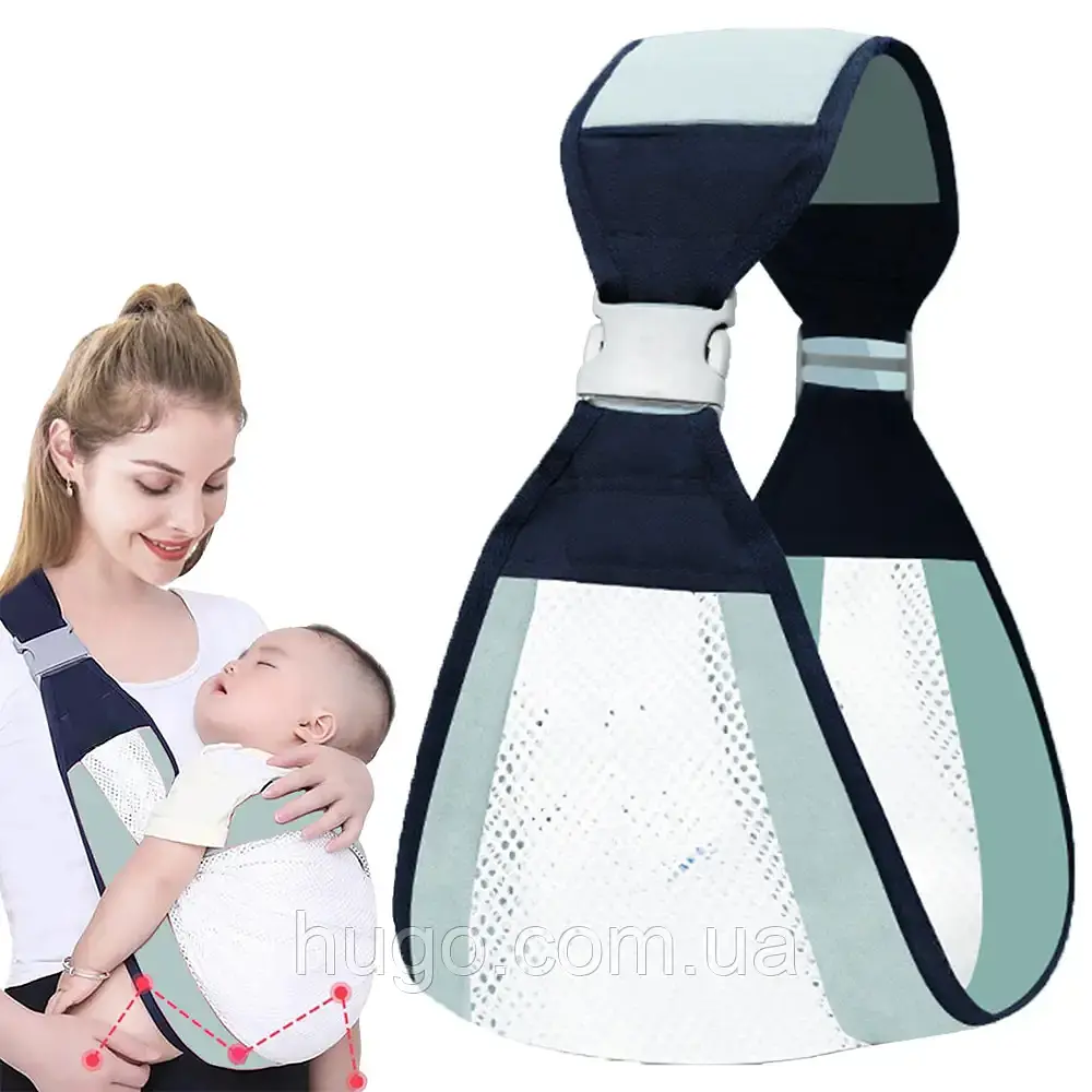Рюкзак-перенесення для новонароджених Baby Sling - фото 7