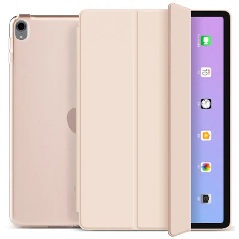 Чохол до планшета BeCover Tri Fold Hard Apple iPad mini 6 2021 Pink (706857) - фото 2