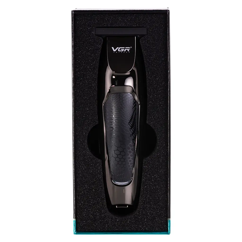 Машинка для стрижки волосся VGR V-030 акумуляторна, чорний VGR HP-V-030 - фото 10