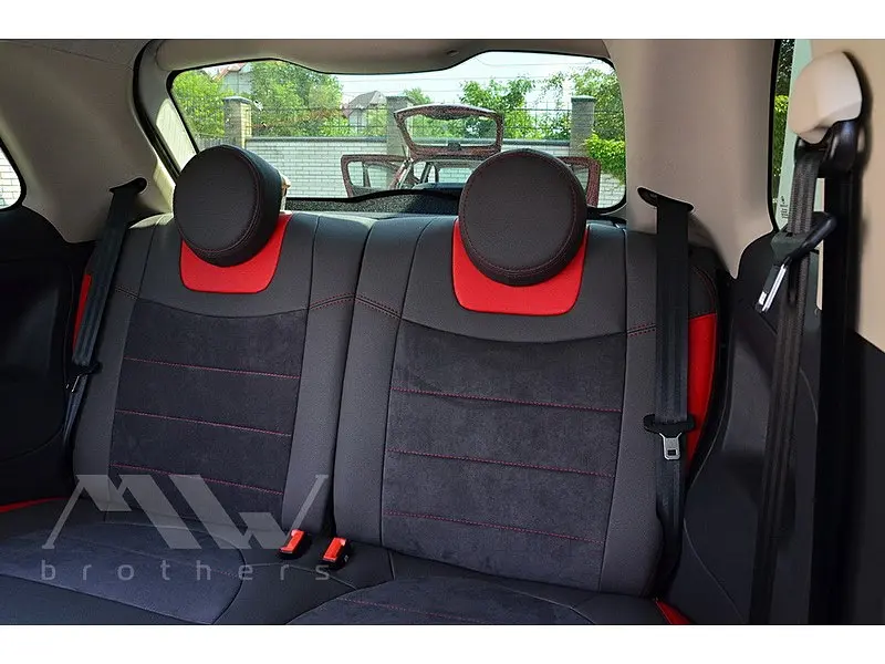 Авточохли модельні MW Brothers для Fiat 500 з 2007 - фото 6