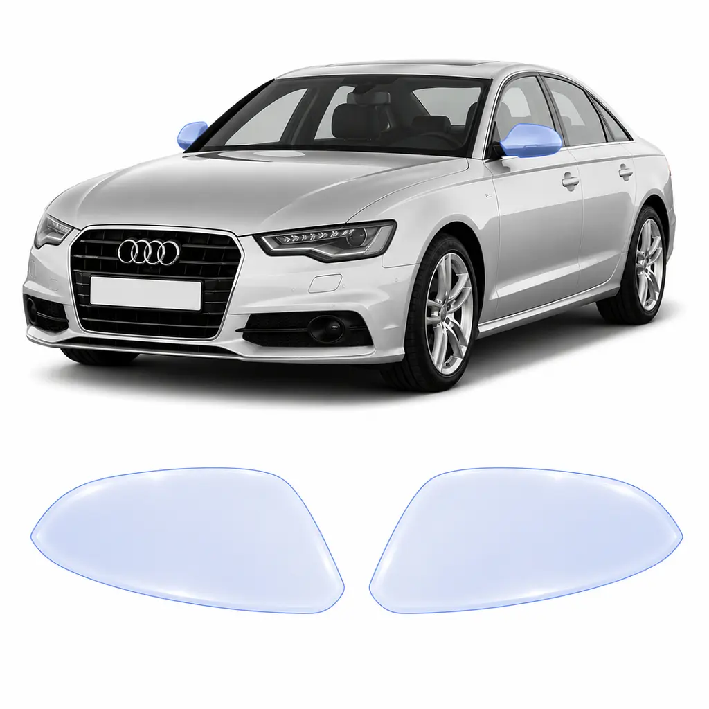 Антигравійна захисна бронеплівка за лекалами для Audi A6 C7 2011-2018 - дзеркала