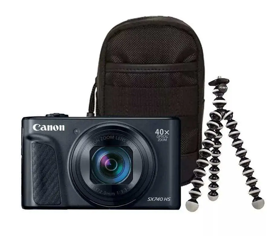 Компактный фотоаппарат Canon PowerShot SX740 HS Black (2955C012) - фото 10