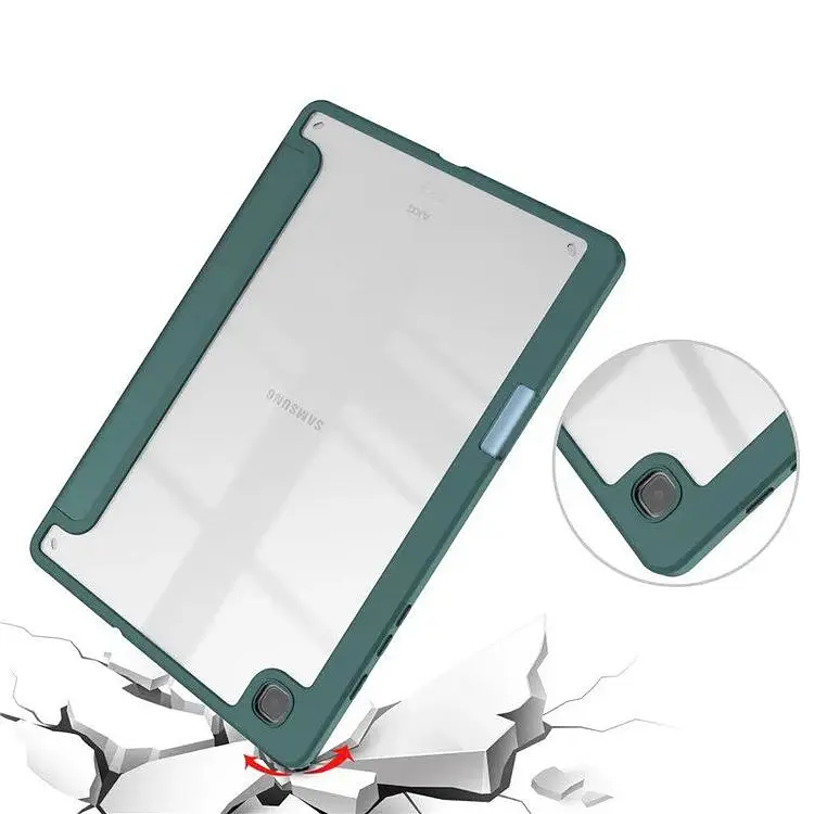Чехол-книжка BeCover Soft Edge с креплением для стилуса для Samsung Galaxy Tab S6 Lite -2024 10.4" P620/P625/P627 Dark Green (710838) - фото 4