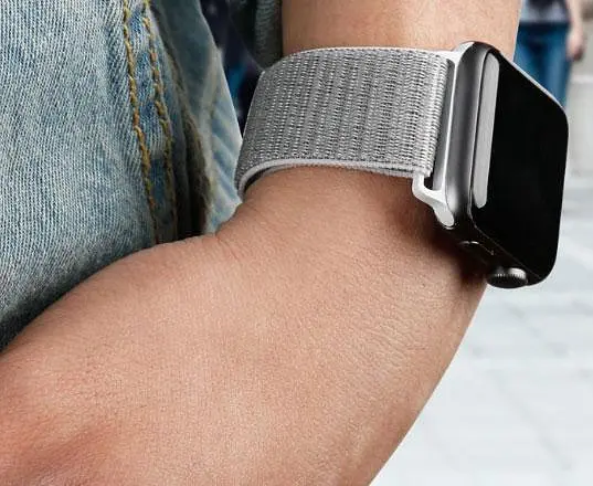 Нейлоновий ремінець Primo для Apple Watch 38 мм, 40 мм, 41 мм White - фото 6