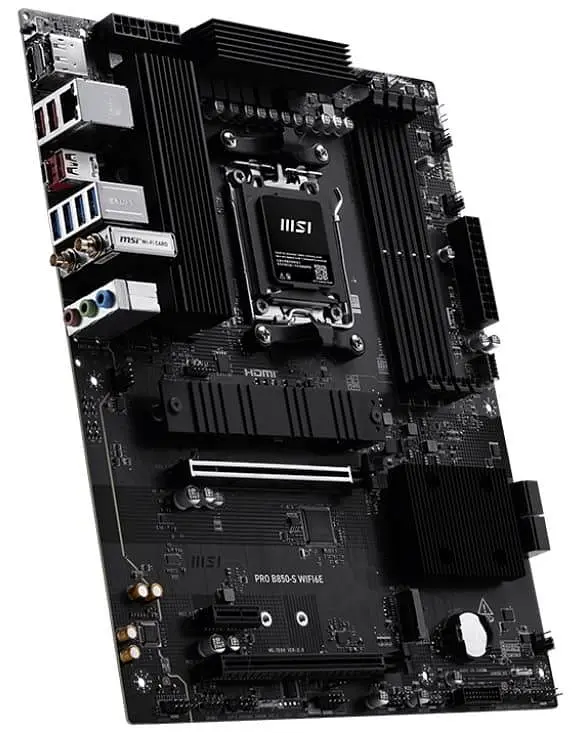 Материнська плата MSI PRO B850-S WIFI6E (PRO B850-S WIFI6E) (Socket AM5, AMD B850, ATX) - фото 3