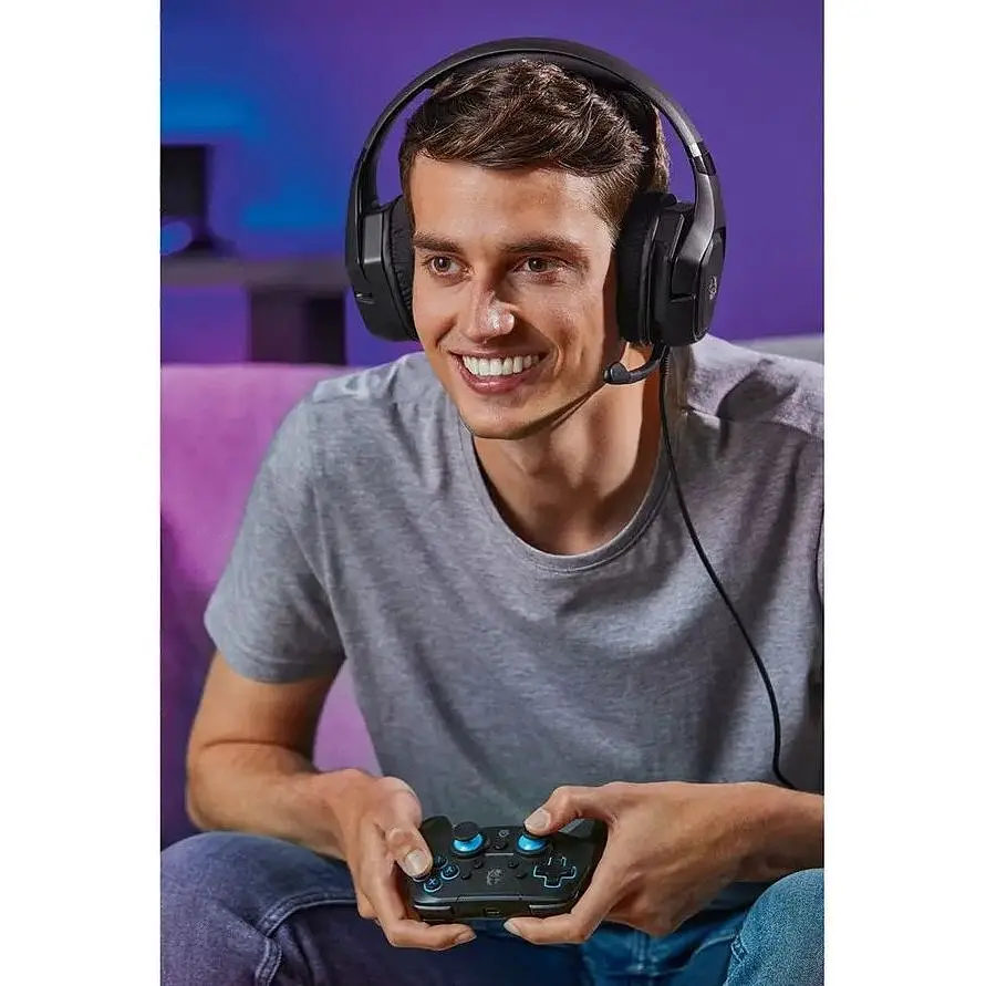 Наушники с микрофоном Silver Crest SGHE A0 черные - фото 7