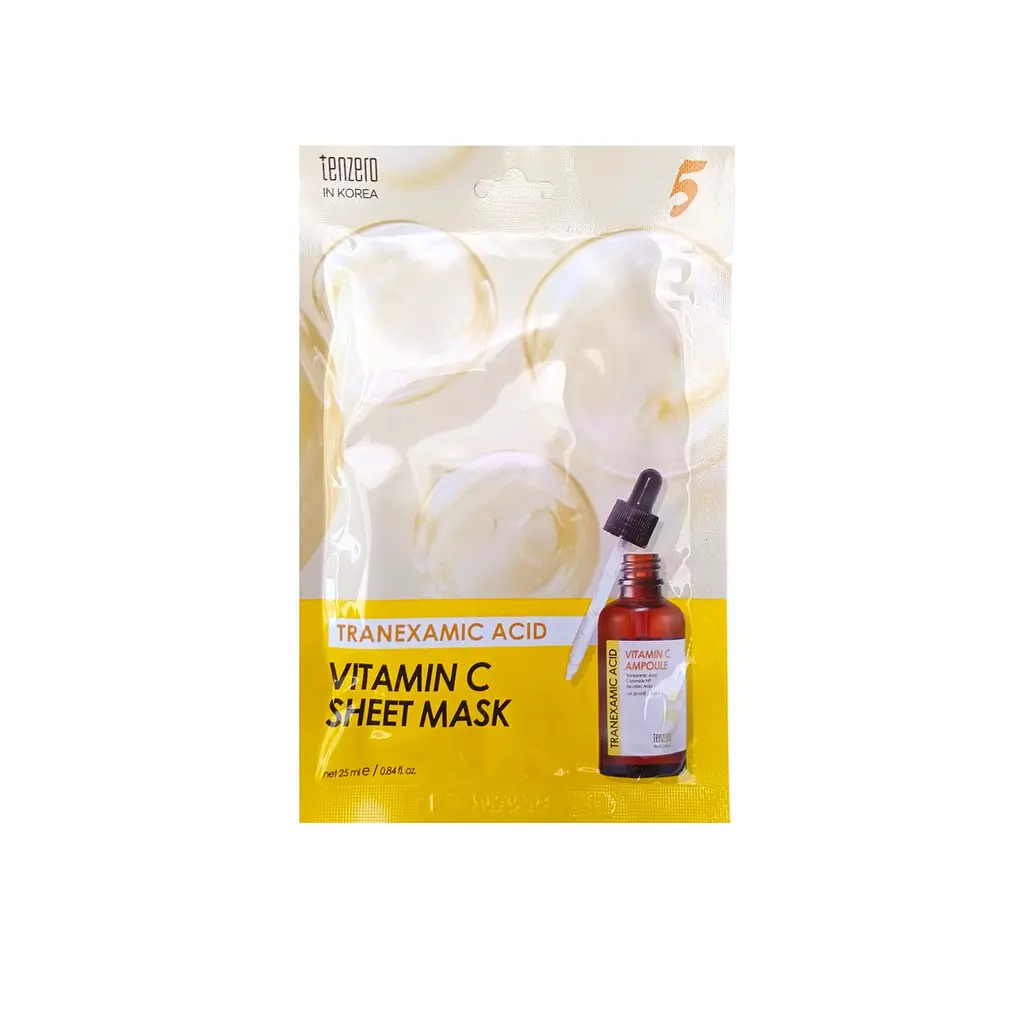 Tenzero Маска Ampoule ткан. д/обл. Tranexamic Acid Vitamin C 25мл