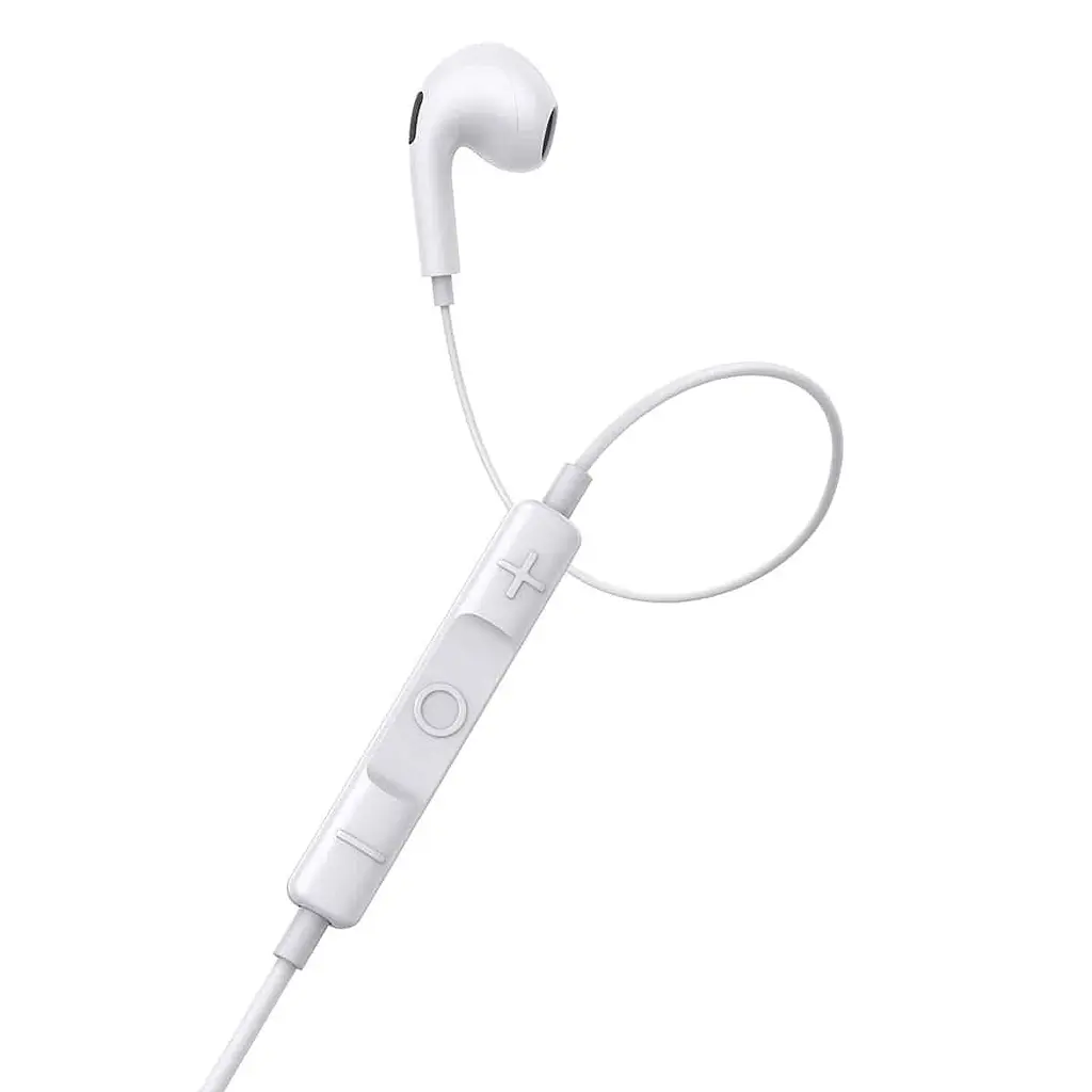 Навушники Baseus Encok Type-C lateral in-ear WiЧервоний Earphone C17 білий - фото 3