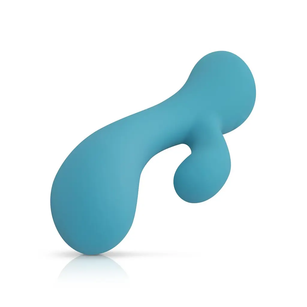 Вібратор-кролик Cala Azul Martina I Rabbit Vibrator 18 см бірюзовий - фото 3