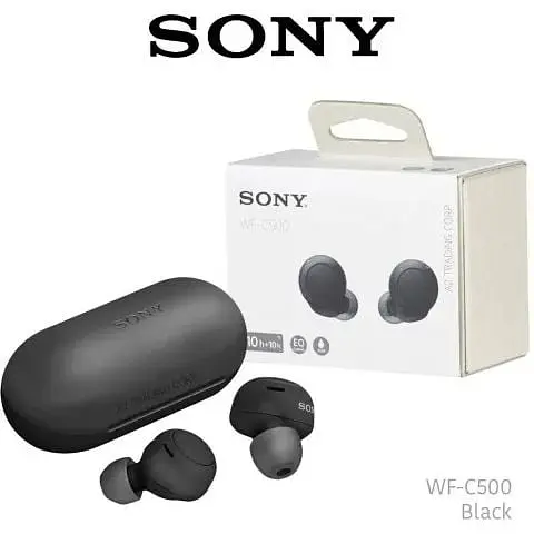 Бездротові навушники Sony WF-C500 внутрішньоканальні чорні (WFC500B.CE7) - фото 7