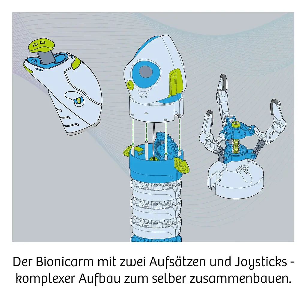 Роботизированная Био-рука Bionic Robotic Arm Kosmos - Конструктор (621278) - фото 2