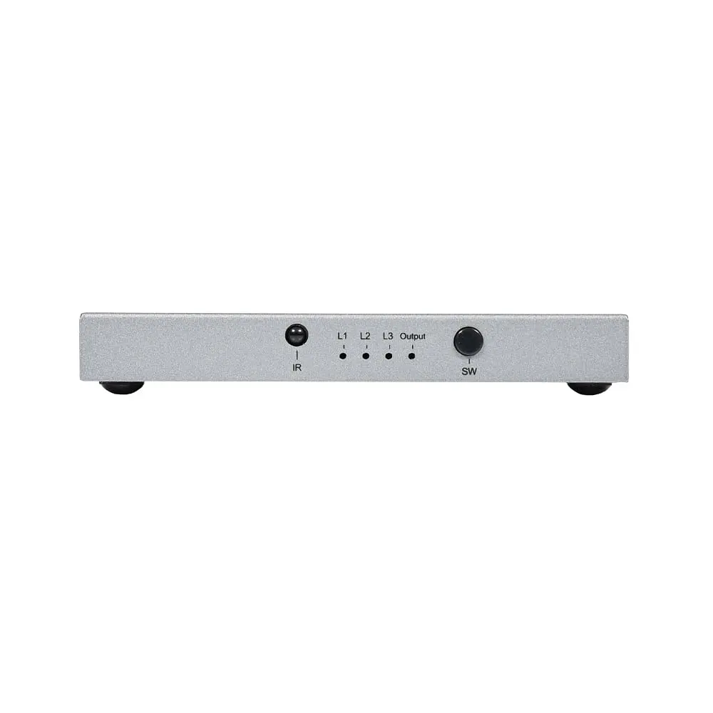 Комутатор 4K HDMI 2.0 3x1 Dtech DT-7431 (74-00123) - фото 7
