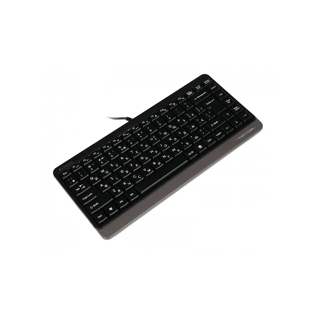 Клавиатура A4Tech FK11 Fstyler Compact Size USB Grey (FK11 USB (Grey)) - фото 4