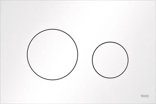 Клавіша змиву Tece Loop білий матовий, Білий матовий 9240926