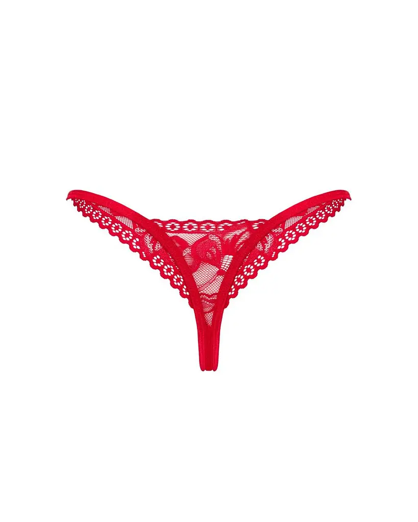 Трусики Obsessive Lacelove thong M/L - фото 4
