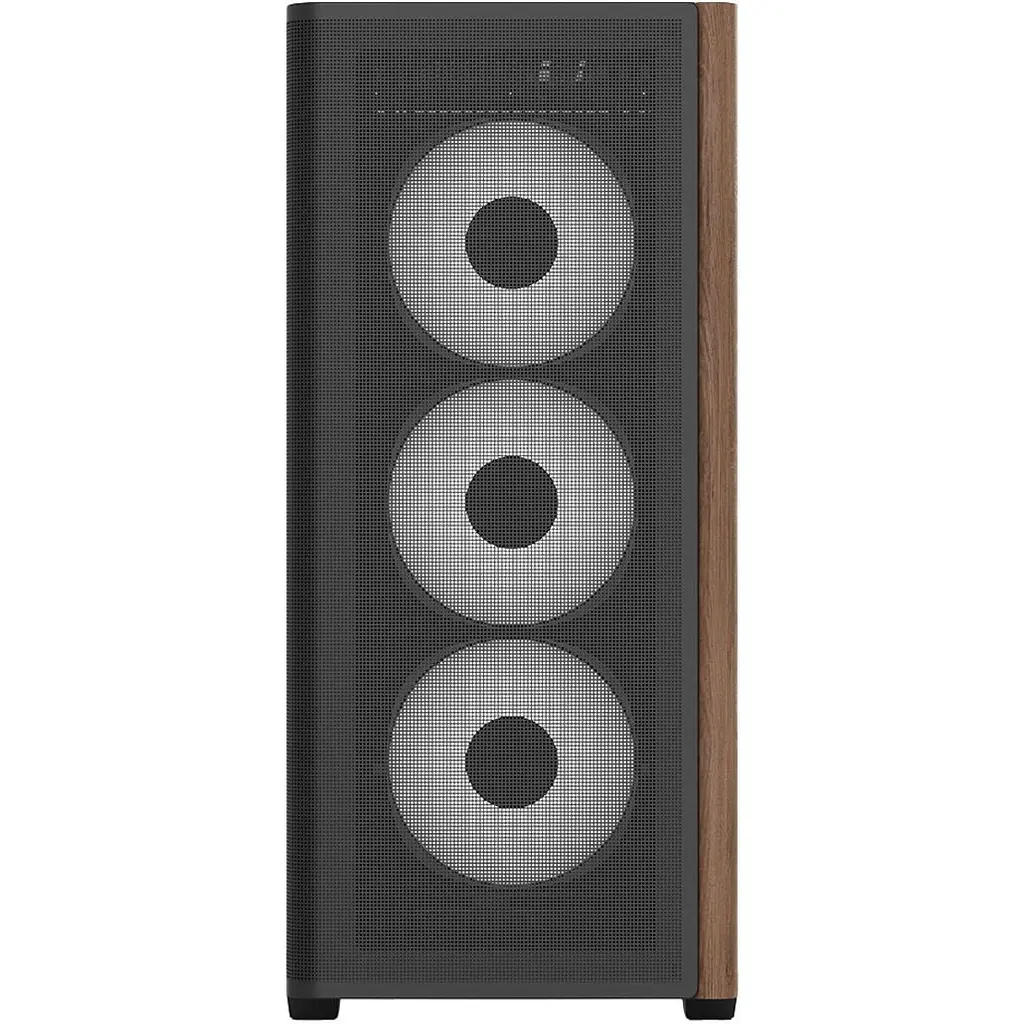 Корпус AeroCool D501A-G-BK-v2 Black (ACCM-DS01043.11) [146669] - фото 4