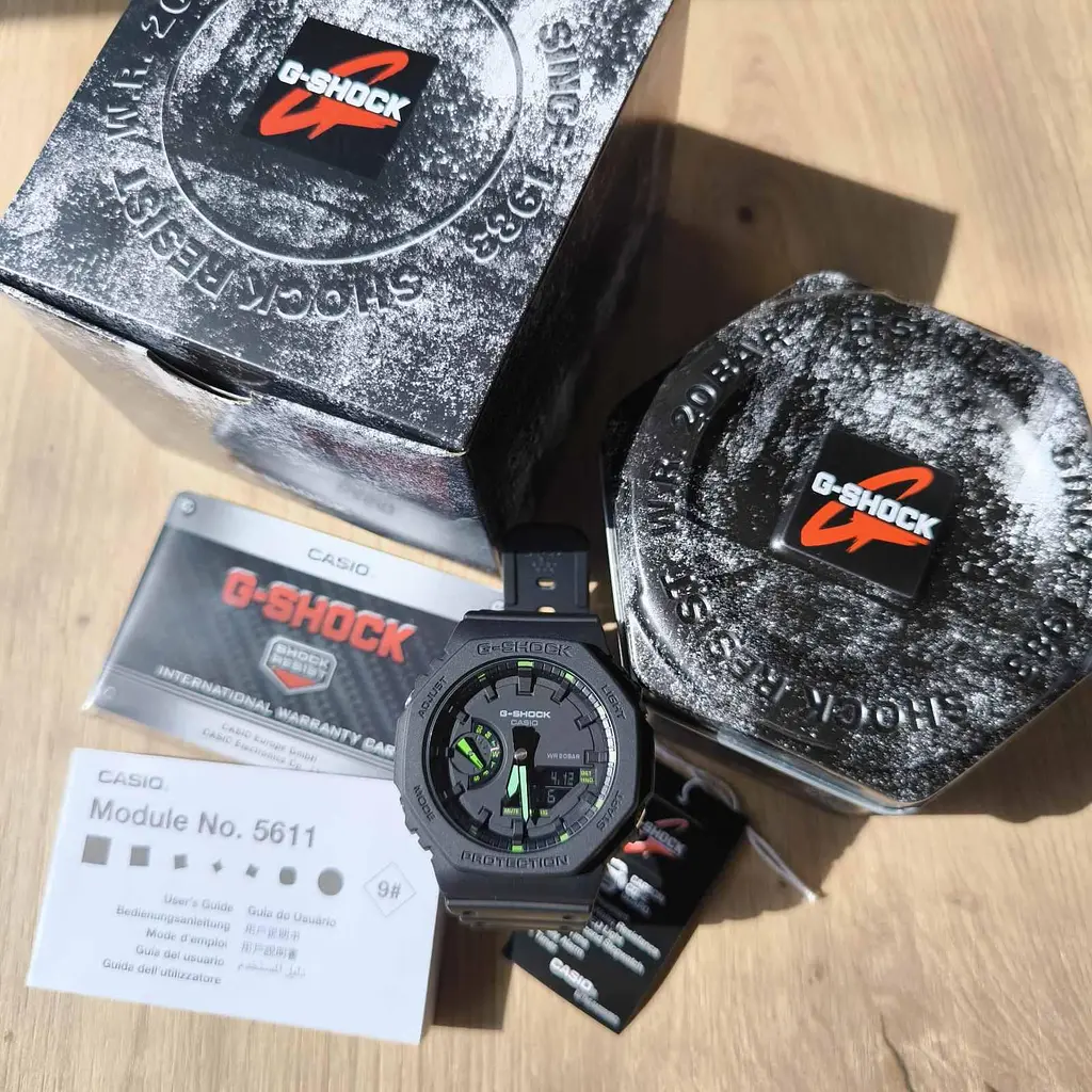 Годинник Casio GA-2100-1A3ER - фото 11