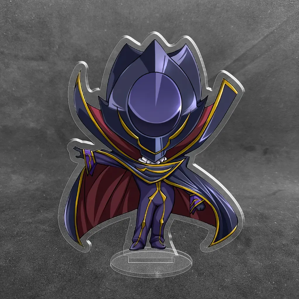 Акрилова колекційна фігурка Чібі Chibi Code Geass - Код Гіас: Повсталий Лелуш 10 см - фото 2