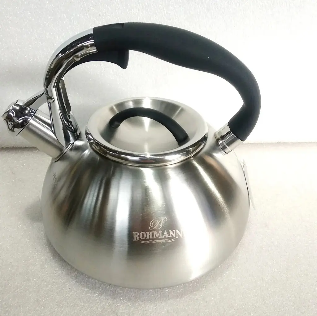 Чайник із свистком 3 л Bohmann BH 7602-30 black - фото 3