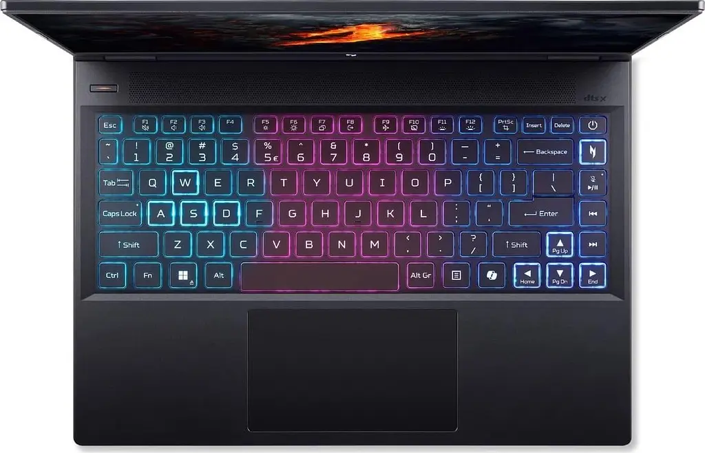 Ноутбук Acer 14 Nitro 14 AN14-41 WUXGA IPS, AMD R5-8645HS, 16GB, F512GB, NVD4050-6, Lin, чорний (NH.QSREU.004) - фото 4