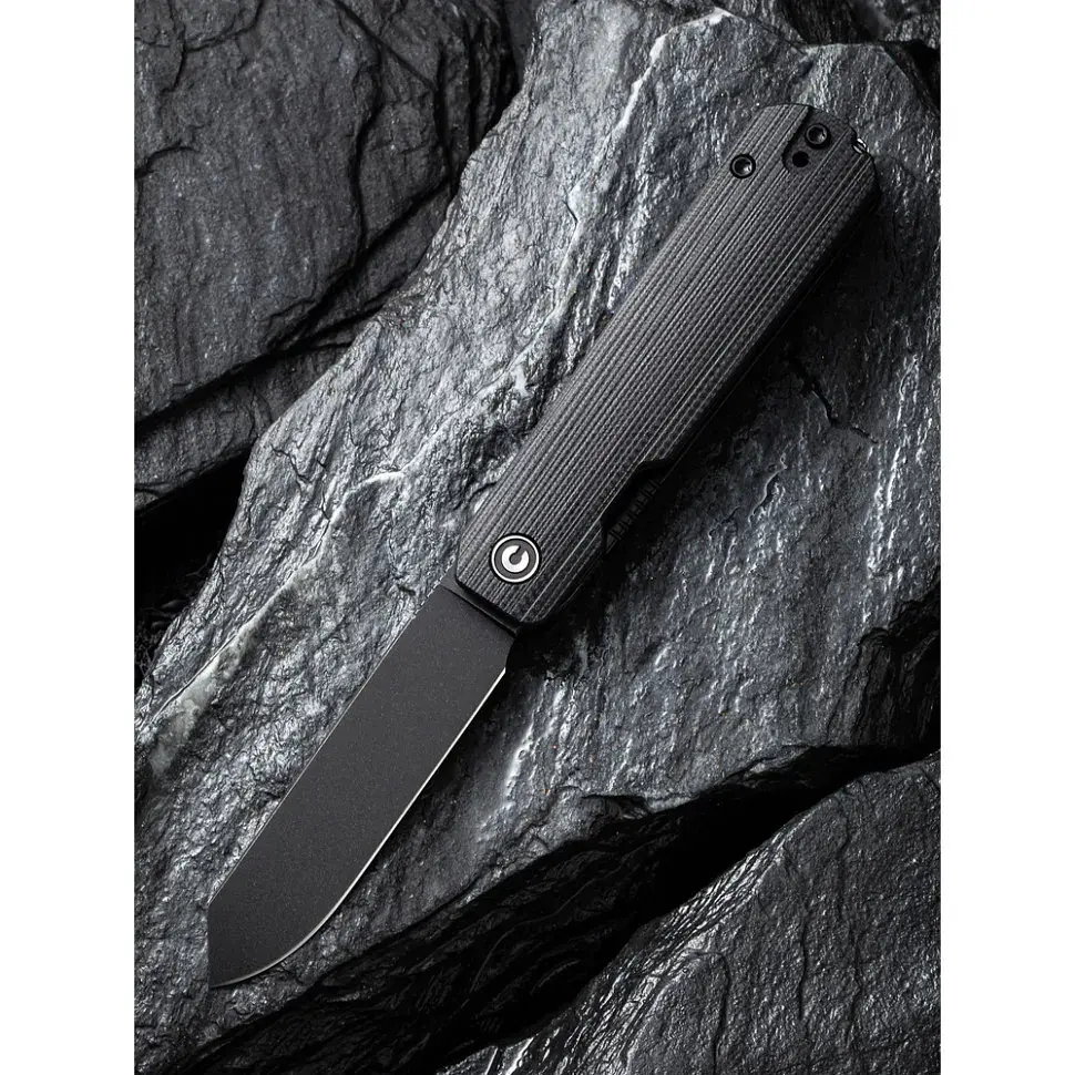 Ніж Civivi Sendy Milled, Black G10, Darkwash (C21004B-2) - фото 12