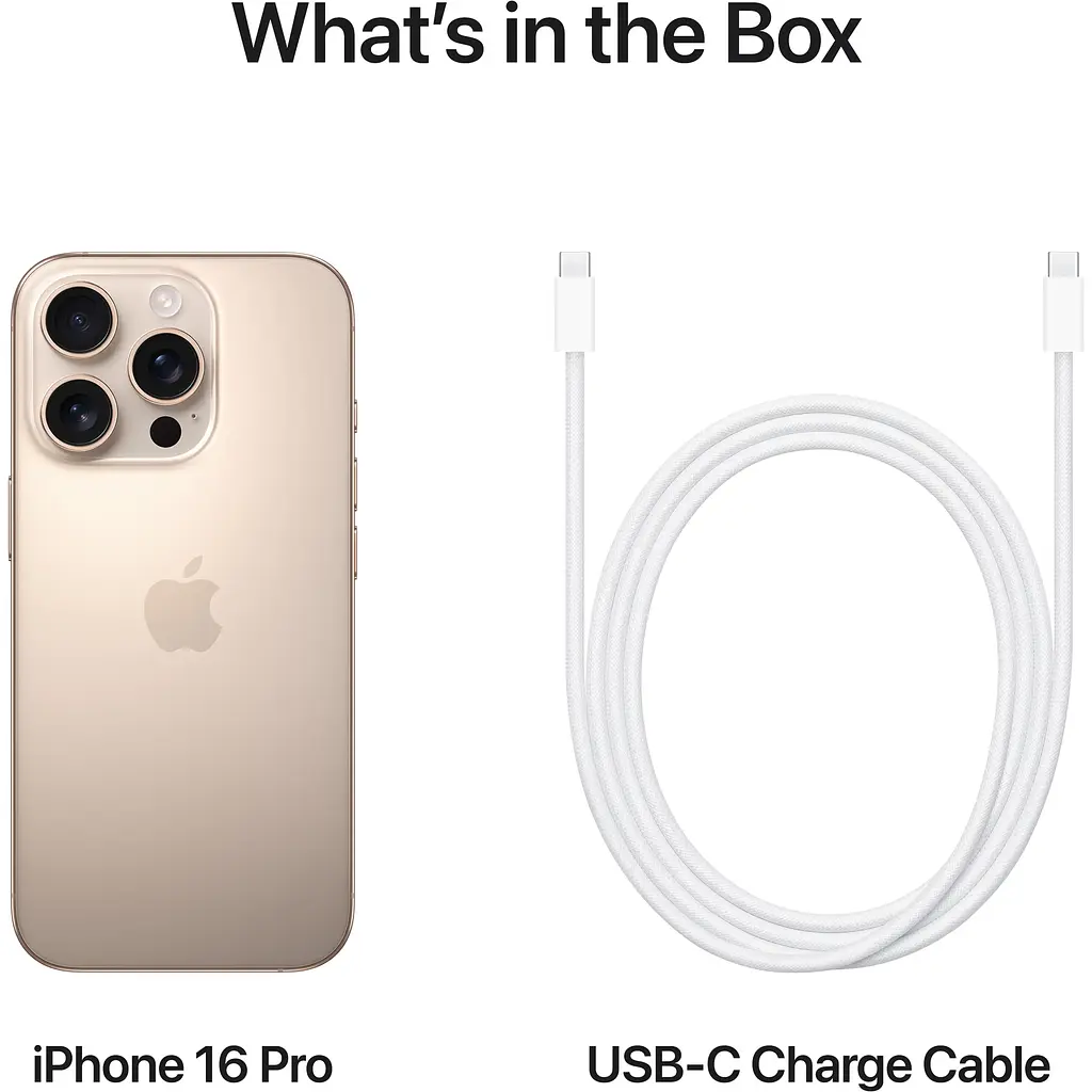 Смартфон Apple iPhone 16 Pro 128GB Desert Titanium (MYNF3) Б/В [173493] - фото 8