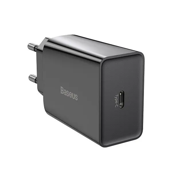 Адаптер живлення Baseus Speed Mini 20W з роз'ємом Type-C та швидкою зарядкою - фото 5
