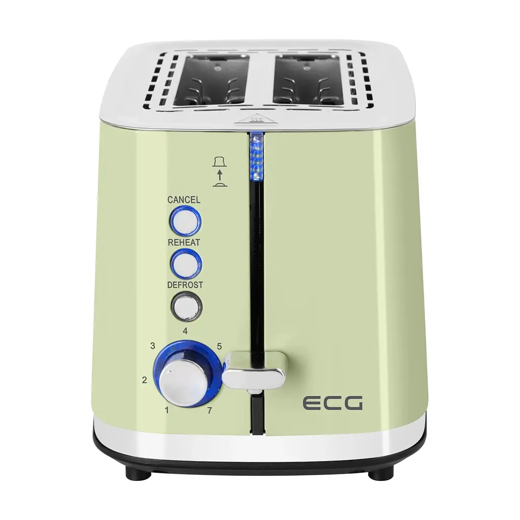Тостер ECG ST 2766 Vintage Olive - фото 2