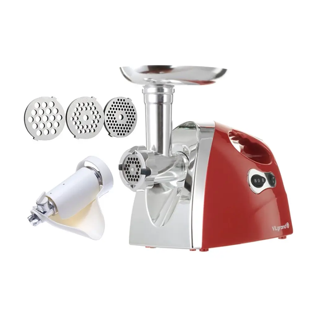 М'ясорубка Vilgrand V203-BRMG red