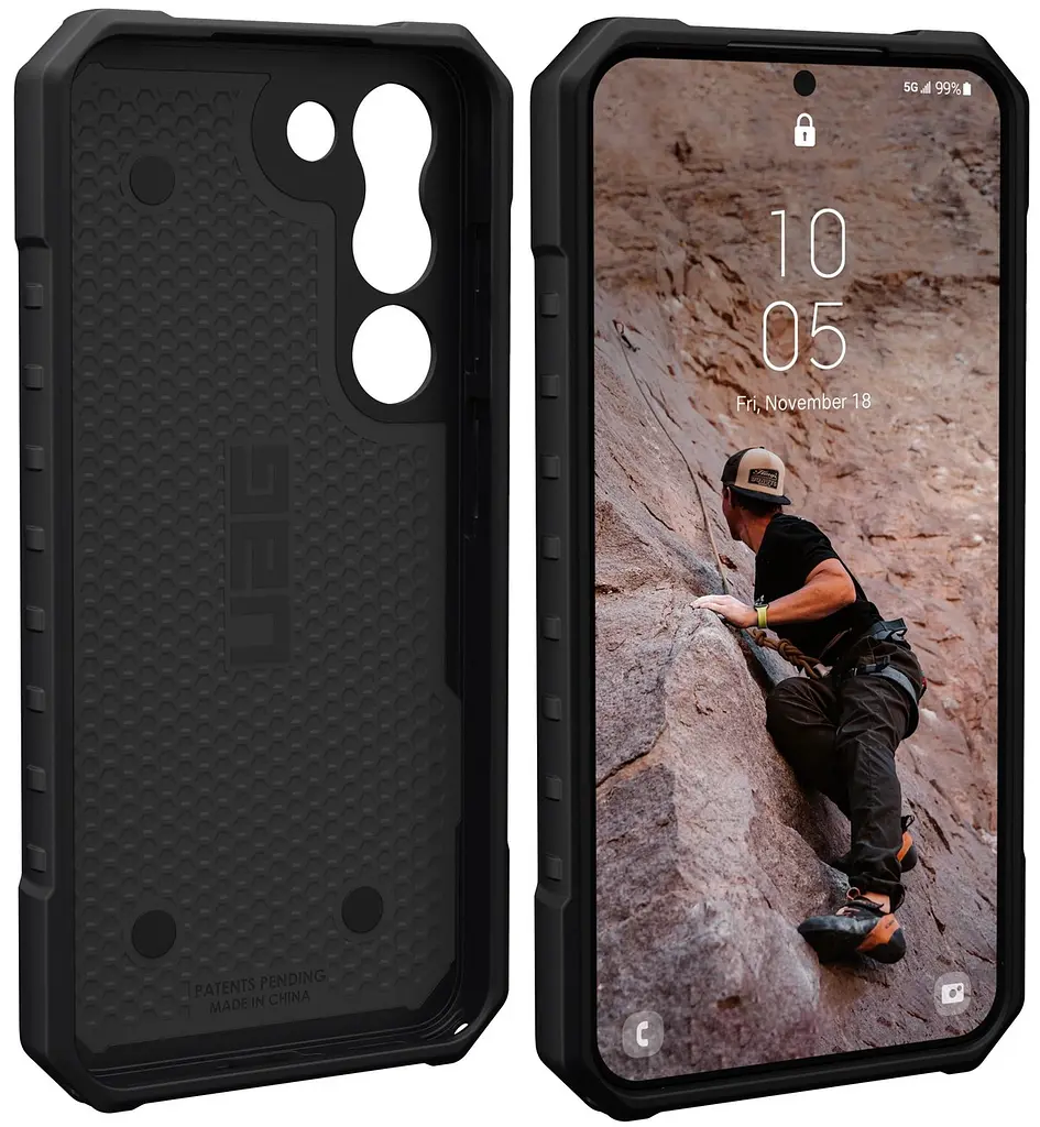 Оригінальний протиударний чохол UAG Pathfinder для Samsung Galaxy S23 Black (214122114040) - фото 2