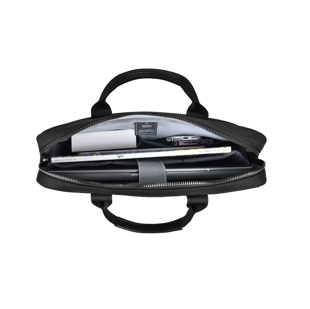 Сумка WIWU 15.6" Hali Laptop Bag Black (6976195091755) - фото 8