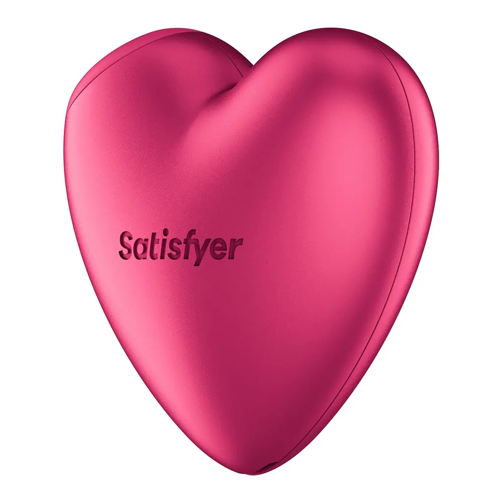 Стимулятор Satisfyer Cutie Heart Battery Series Вакуумний -серце з вібрацією - фото 2