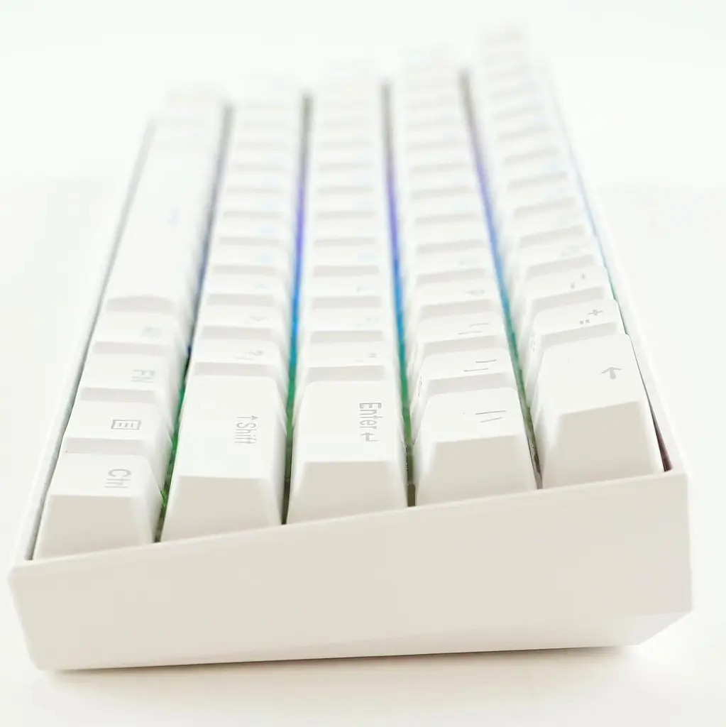 Клавіатура Obinslab ANNE PRO 2 60% RGB Gateron Pro Red Switch USB BT EN, білий (ANNE PRO 2) Б/в - фото 3