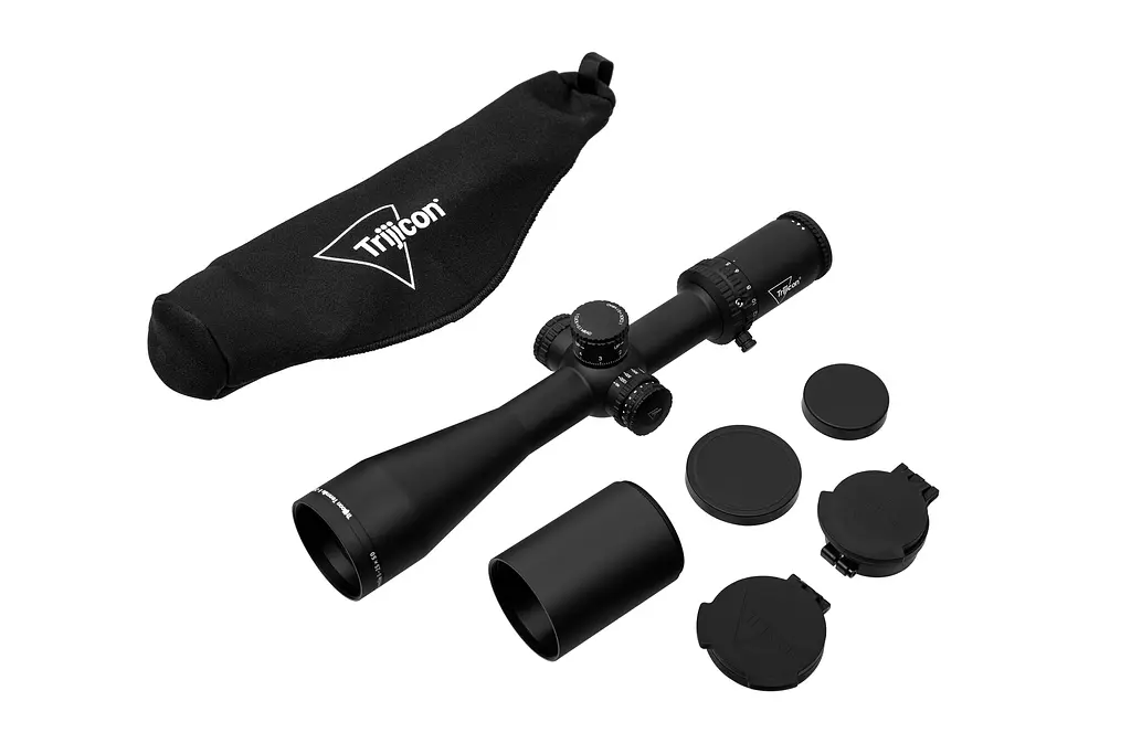 Приціл оптичний Trijicon Tenmile 5-25x50 (30 мм) illum. MRAD Crosshair SFP Red - фото 7