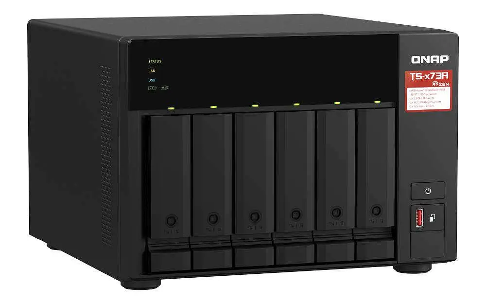 Сетевой накопитель Qnap TS-673A-8G - фото 5