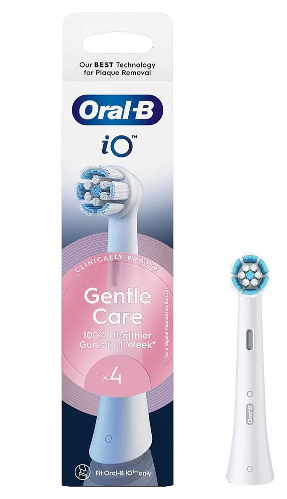 Насадка - змінна голівка для зубної щітки Oral-B iO Gentle Care White (1шт) - фото 2