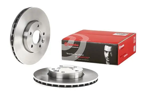 Диск гальмівний вентильований Ford Focus III, C-max II, Grand C-max 03-20р Brembo (09.A905.10) - фото 2