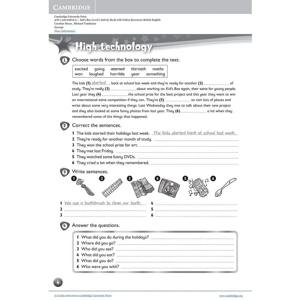 Kid's Box. Level 6. Activity Book with Online Resources - Ніксон Керолайн - фото 2