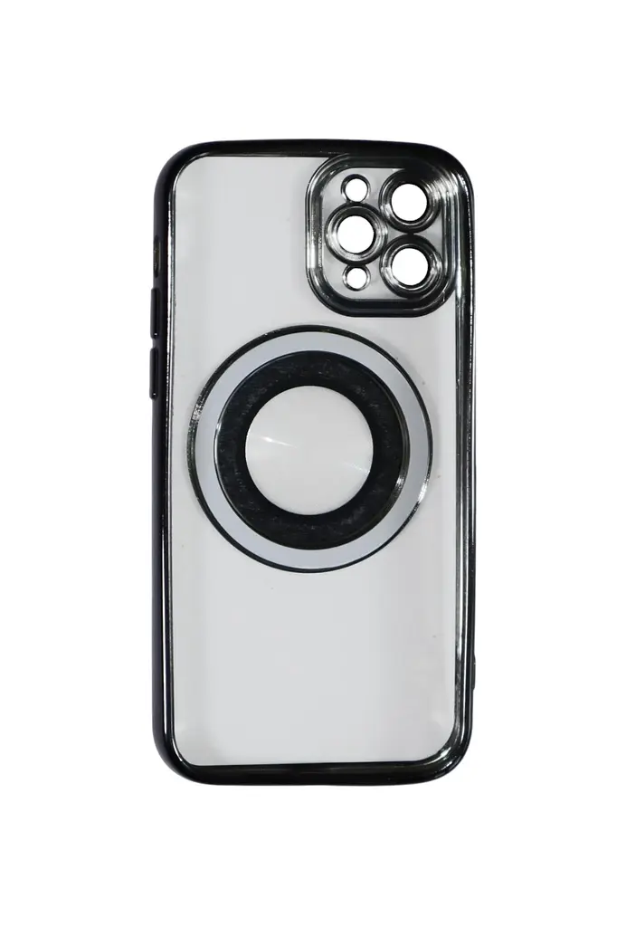 Магнитный чехол XON PhoneCase Magnetic для iPhone 11 Pro (PCMC1111300B 8017) Черный/Прозрачный - фото 2